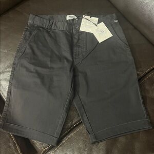 Moschino Teen Black Buttoned Shorts